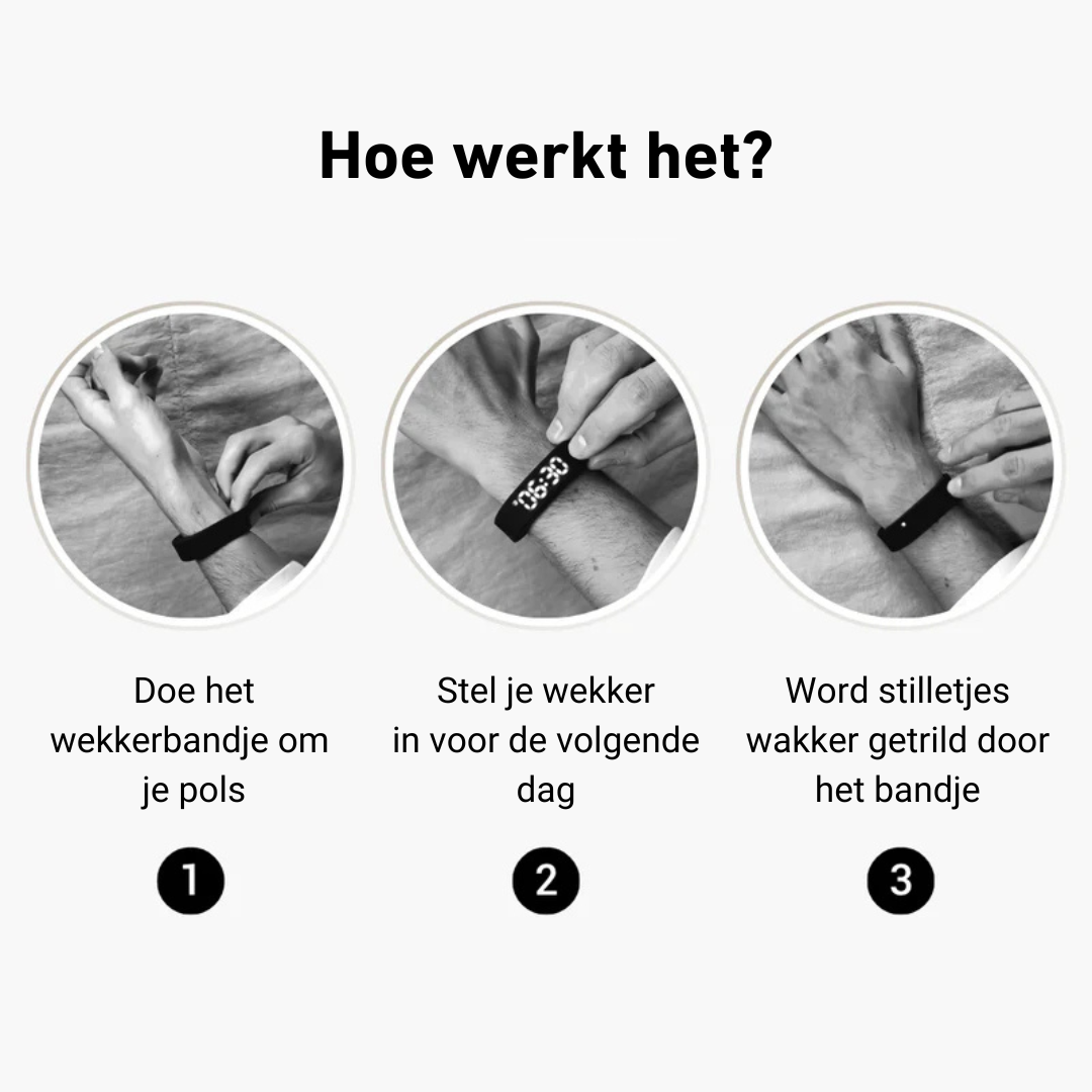 QuitSnooze - Wekkerbandje 2.0